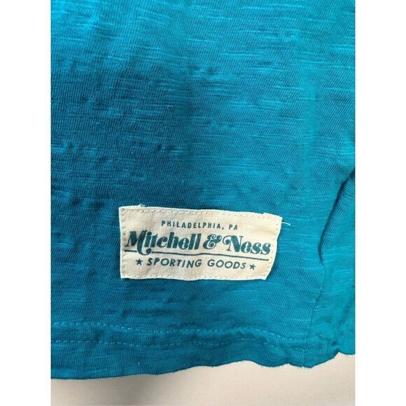 Mitchell & Ness NFL Throwback Miami Dolphins long sleeve shirt sz 6XLB. #13-0314 - Picture 2 of 7